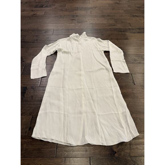 Yoli & Otis Womens White Button Up Long Sleeve Dress Shirt Size S SMALL - Picture 3 of 9